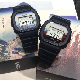 【G-SHOCK 】葛飾北斎の作品をデザインモチーフにしたmade in Japanのモデル入荷！