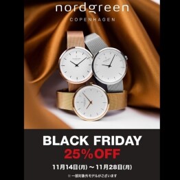 【nordgreen】25%off！！ BLACK FRIDAY