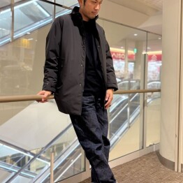 【撥水/防風】オールウェザーテックスAEROGELスタンドコート