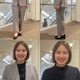 【My wardrobe】トラッドチェック・セットアップ　　
