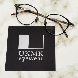 【UKMK eyewear】使いやすい黒マット系メタルフレーム！