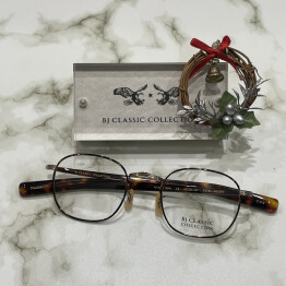 【BJ CLASSIC COLLECTION】個性派スクエアメタルフレーム！