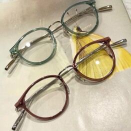 【EYEVAN】パステルカラーの可愛いコンビネーションフレーム！