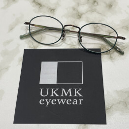 【UKMK eyewear】新作バレルシェイプフレーム！