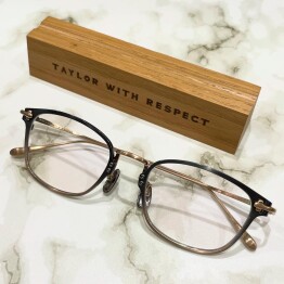 【TAYLOR WITH RESPECT】仕立ての良いメタルフレーム！