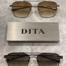 【DITA】ダブルブリッジ仕様のメタルフレーム！