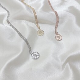 ☆stainless coin necklace☆