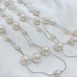 Random Pearl Necklace ﾟ･*:.｡❁