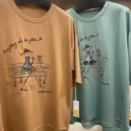 刺繍Tシャツ🤍
