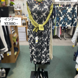 🪻レトロフラワーワンピース🪻