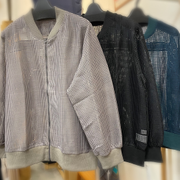 ⟡.·メッシュブルゾン⟡.·