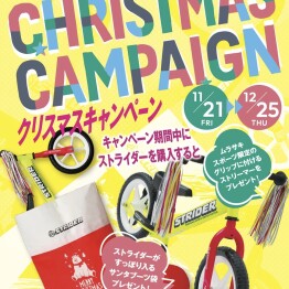 STRIDER クリスマスラッピングとノベルティ🎁🎄