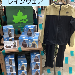 雨の中でも安心なレインウェア