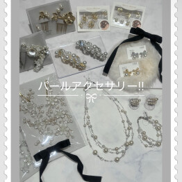 🎀パールアクセサリーのご紹介🎀