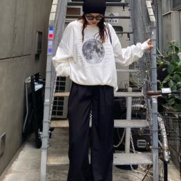 【Dickies】別注ツータックワイドパンツ