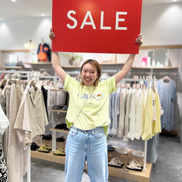 【FLYING SALE】本日より先行セールが始まっております！！