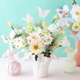 【New!】春のときめきをアートフラワーで💐