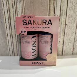 韓国オリーブヤングヘアケア部門で2年連続1位✨💖大人気UNOVEから春限定の桜の香りが登場🌸