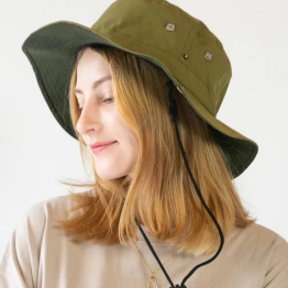【テフロン加工撥水ポケッタブルADV HAT】