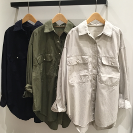 コットンツイルビックシャツ🍂