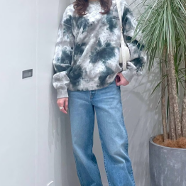 タイダイスウェットプルオーバー