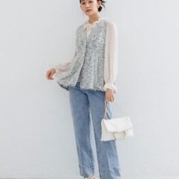 【troisiemechaco】ツイードジレ