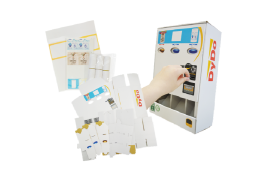 ペーパークラフト自動販売機を作ろう