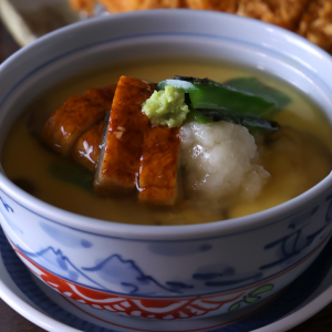 【季節のおすすめ】うなぎと万願寺とうがらしの大ぶり茶碗蒸し