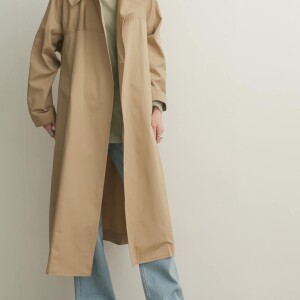 【mizuiro ind】dolman sleeve trench coat