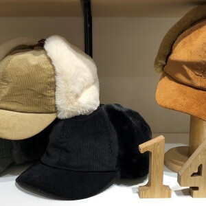 大人気！コーデュロイパイロットCAP♪