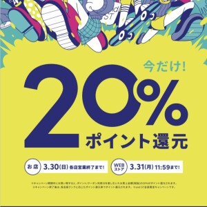 and STポイント20%還元⭐︎