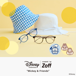 新ディズニーコレクション「Disney Collection created by Zoff Mickey & Friends」が登場。 親子でお揃いコーデも楽しめる！