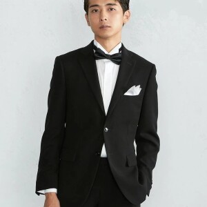 【アジャスター付】2釦フォーマルスーツ【クラシコ】ブラック