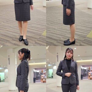 【レディス】グレンチェックスーツ