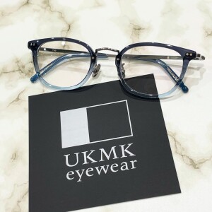 【UKMK eyewear】クリアカラーのお洒落なコンビフレーム！