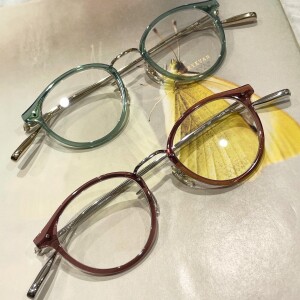 【EYEVAN】パステルカラーの可愛いコンビネーションフレーム!