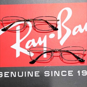 【Ray-Ban】シンプルデザインのメタルフレーム！