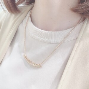 metal bar necklace *˚✧