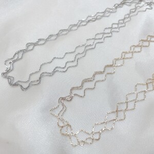 wave metalchain necklace🤩✴️