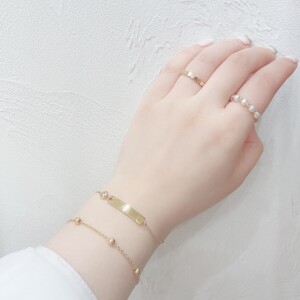 Stainless steel bracelet *+。