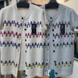 🌷半袖前開きセーター入荷🌷