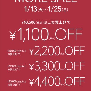 fitfit MOREセール✨　開催中‼️