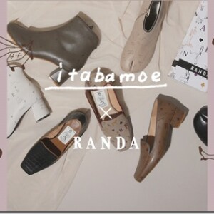 『RANDA』から人気イラストレーターitabamoeさんとのコラボシューズ登場！