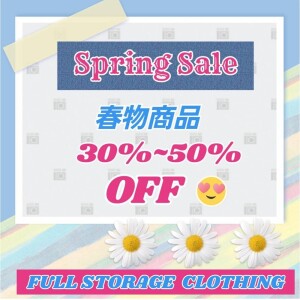 Spring sale