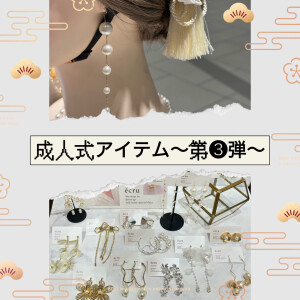 成人式アイテム　~第3️⃣弾~