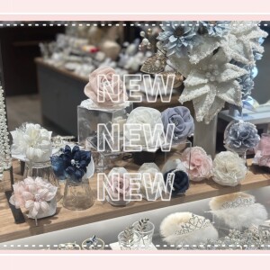 新作のコサージュ入荷しました˚💐﹏