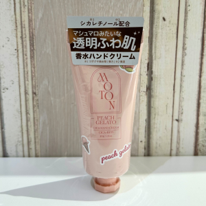 数量限定‼️MOTONピーチジェラートの香り🍑今夏大人気の香りがハンドクリームとヘアオイルで限定復刻✨