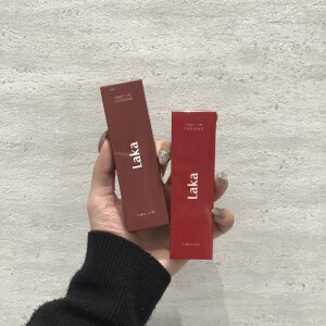 LAKA🎶🎀フルーティーリップグローショナーが発売🆕✨