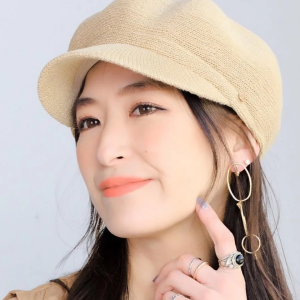 【麻混サーモポコポコキャスケット】