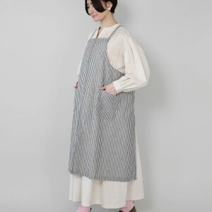 コットンリネンエプロン